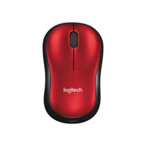 Logitech M185 - Mouse Inalámbrico Rojo
