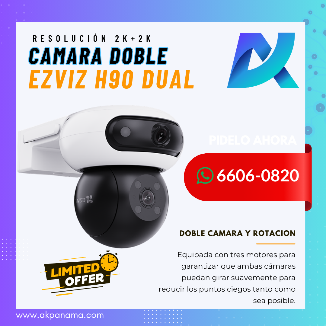 CÁMARA DUAL EZVIZ H90