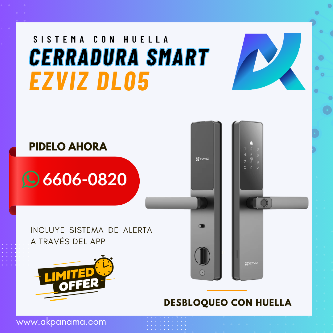 CERRADURA SMART EZVIZ DL05