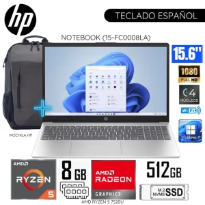 Laptop HP 15-FC0008LA