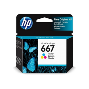 HP 667 - Cartucho de Tinta Color