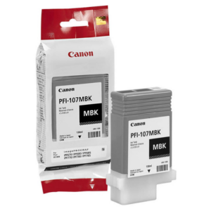 Canon PFI-107MBK - Cartucho de Tinta Negro Mate 130ml