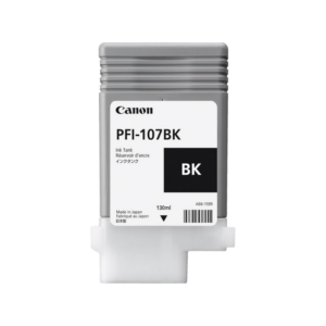 Canon PFI-107BK - Cartucho de Tinta Negro 130ml
