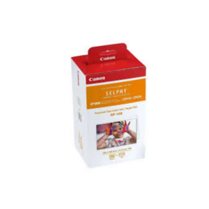 Canon RP-108 - Kit de Papel Térmico y Cintas Selphy